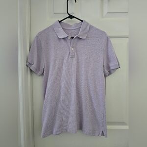 Banana Republic Light Purple Polo Shirt